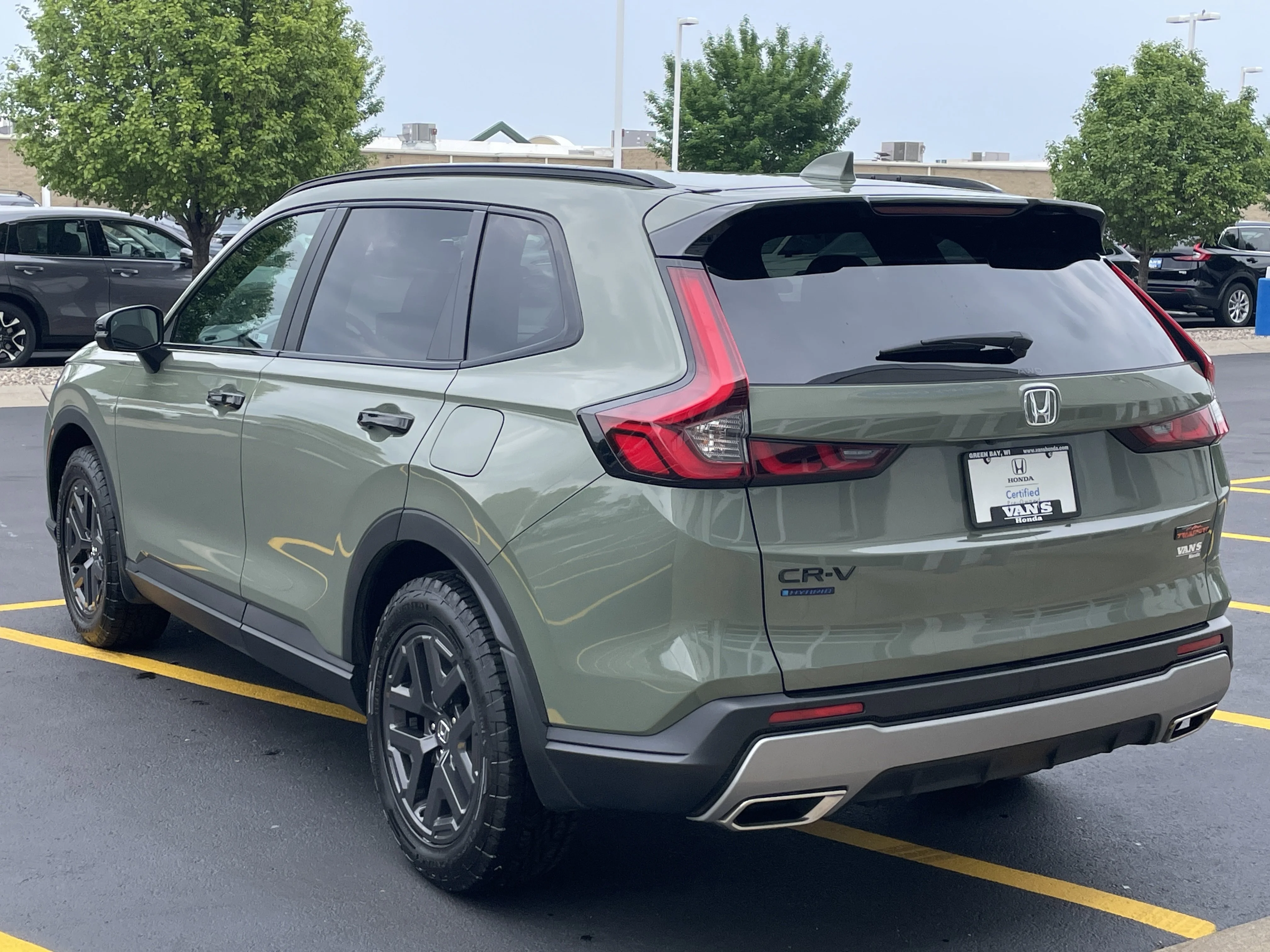 Certified Used 2026 Ash Green Metallic Honda AWD TrailSport Hybrid image 6
