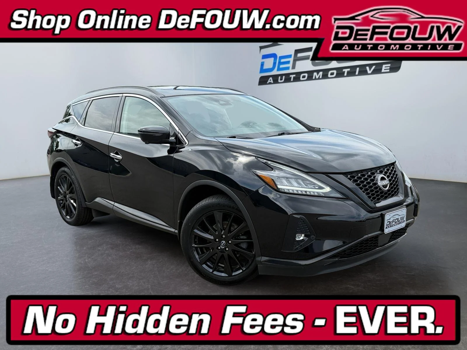 Used 2023 Super Black Nissan SL image 1