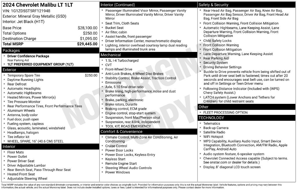 Used 2024 Gray Chevrolet LT image 30