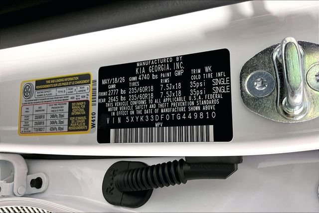 New 2026 Glacial White Pearl Kia EX image 9