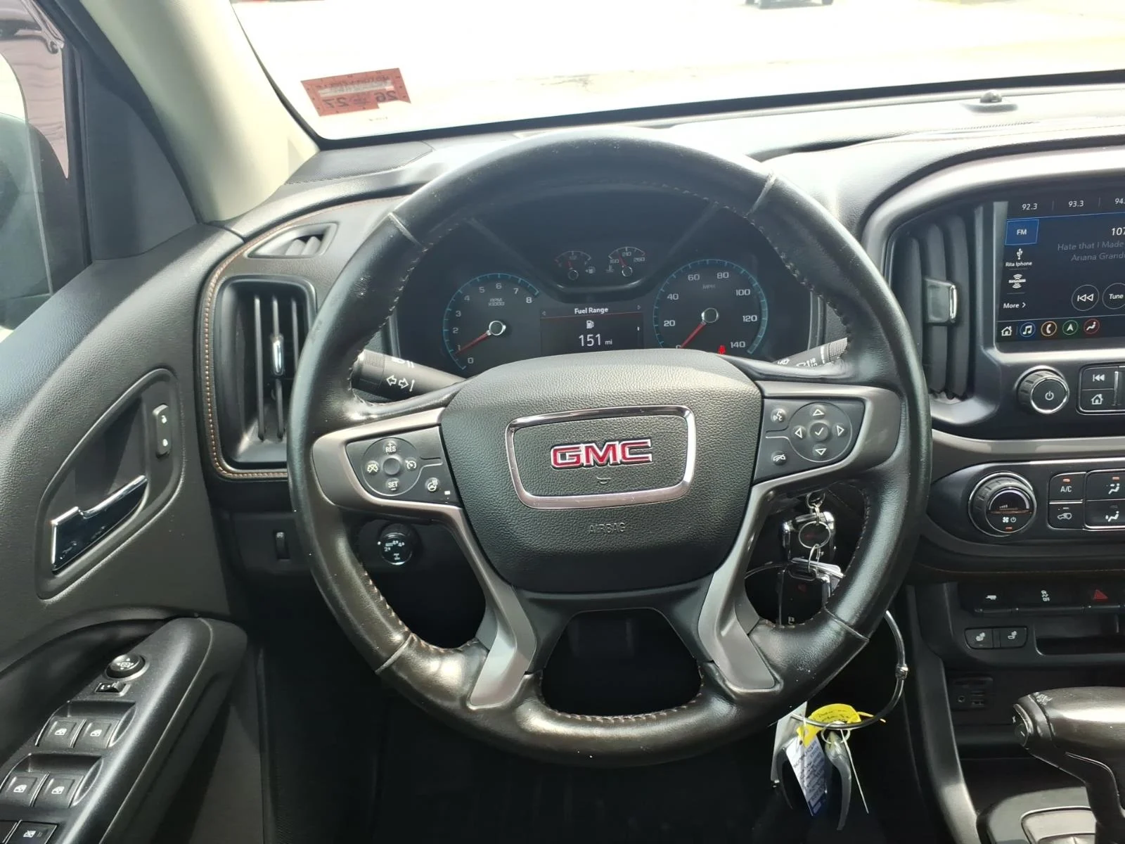 Used 2021 Steel Metallic GMC AT4 w/Cloth image 17