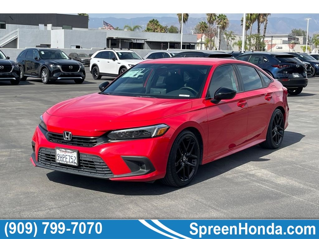 Certified Used 2023 Rallye Red Honda Sport image 1