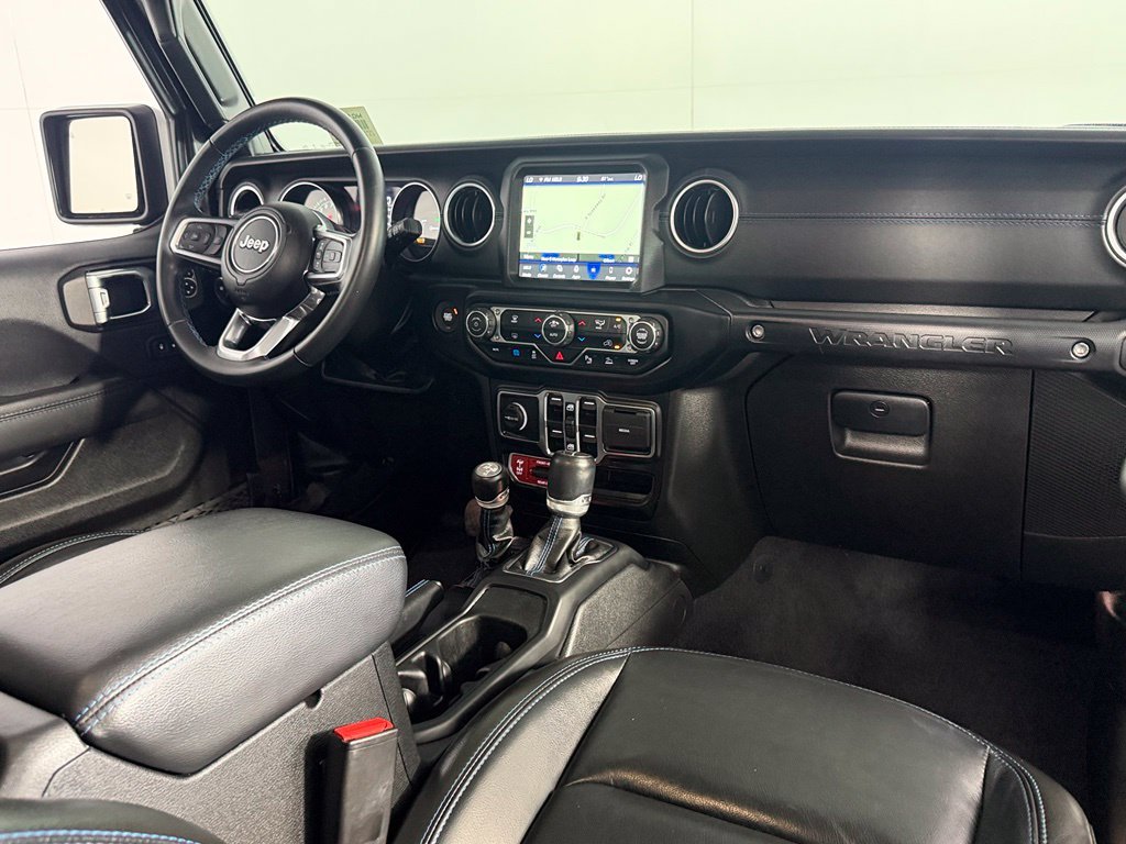 Certified Used 2022 Gray Jeep Unlimited Rubicon 4xe image 16