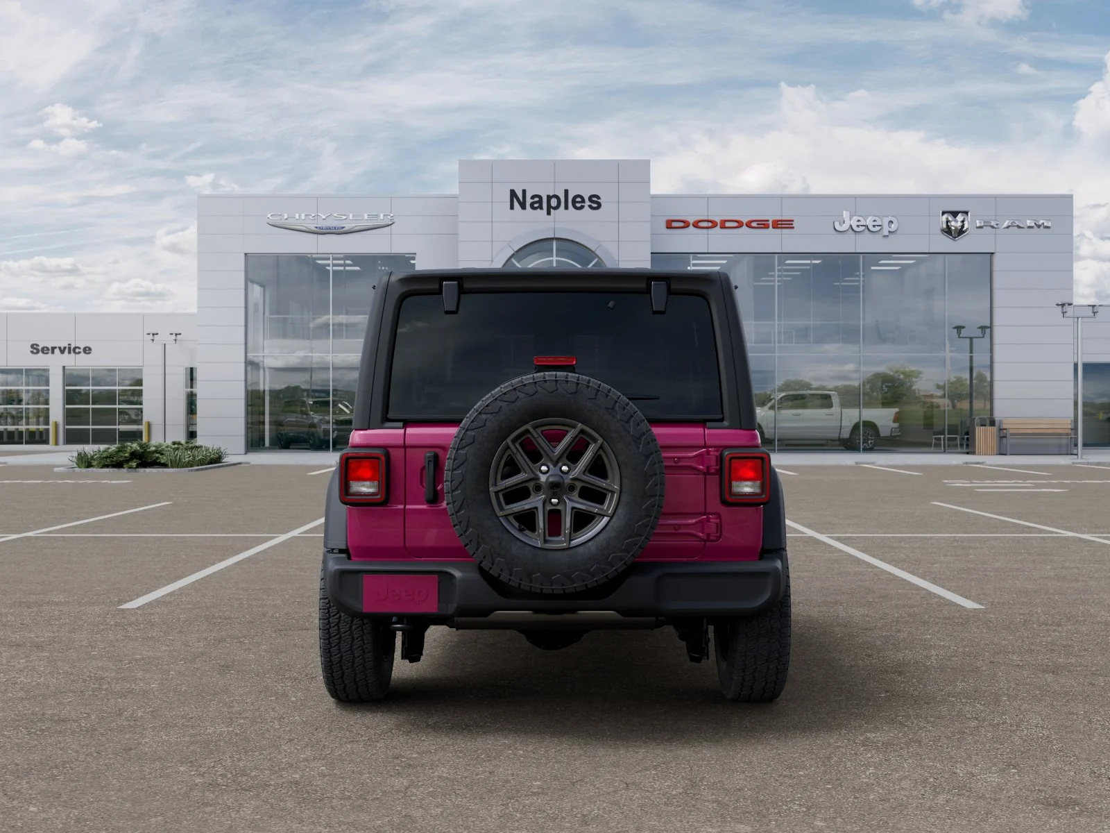 New 2026 Tuscadero Pearl-Coat Exterior Paint Jeep Sport S image 33