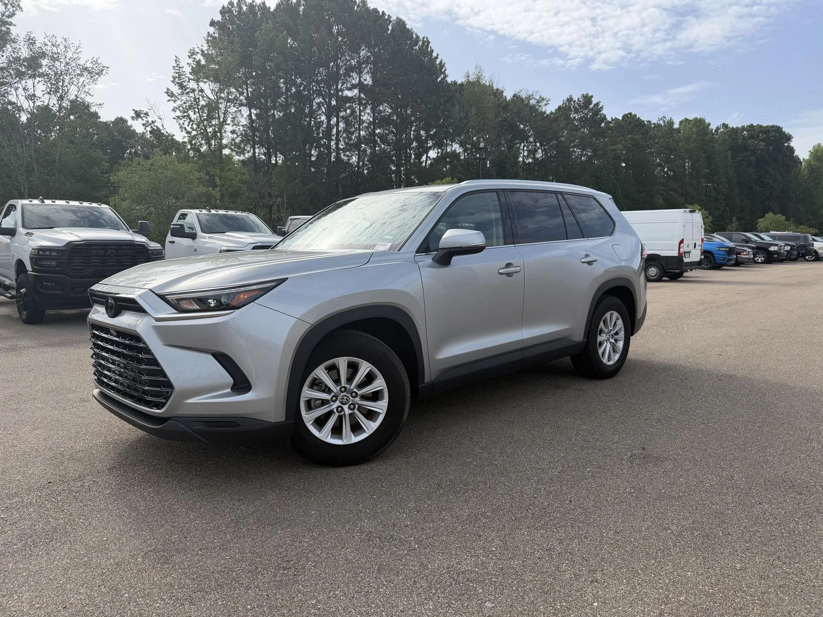 Used 2025 Celestial Silver Metallic Toyota XLE image 1