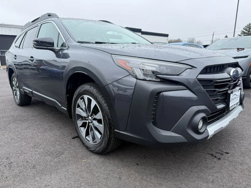 Used 2024 Magnetite Gray Metallic Subaru Limited AWD w/ Power Moonroof, Heated Steering Wheel & Nav Pkg image 2