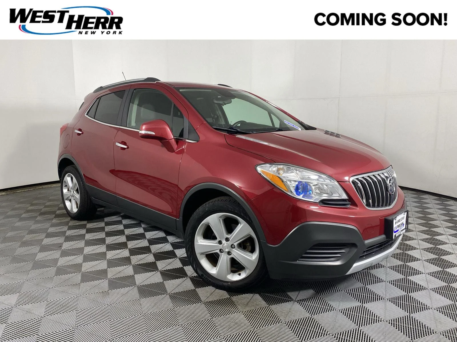 Used 2016 Winterberry Red Metallic Buick Base image 1