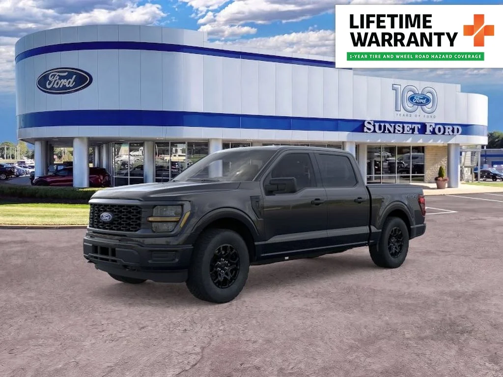 New 2026 Agate Black Metallic Ford STX image 1