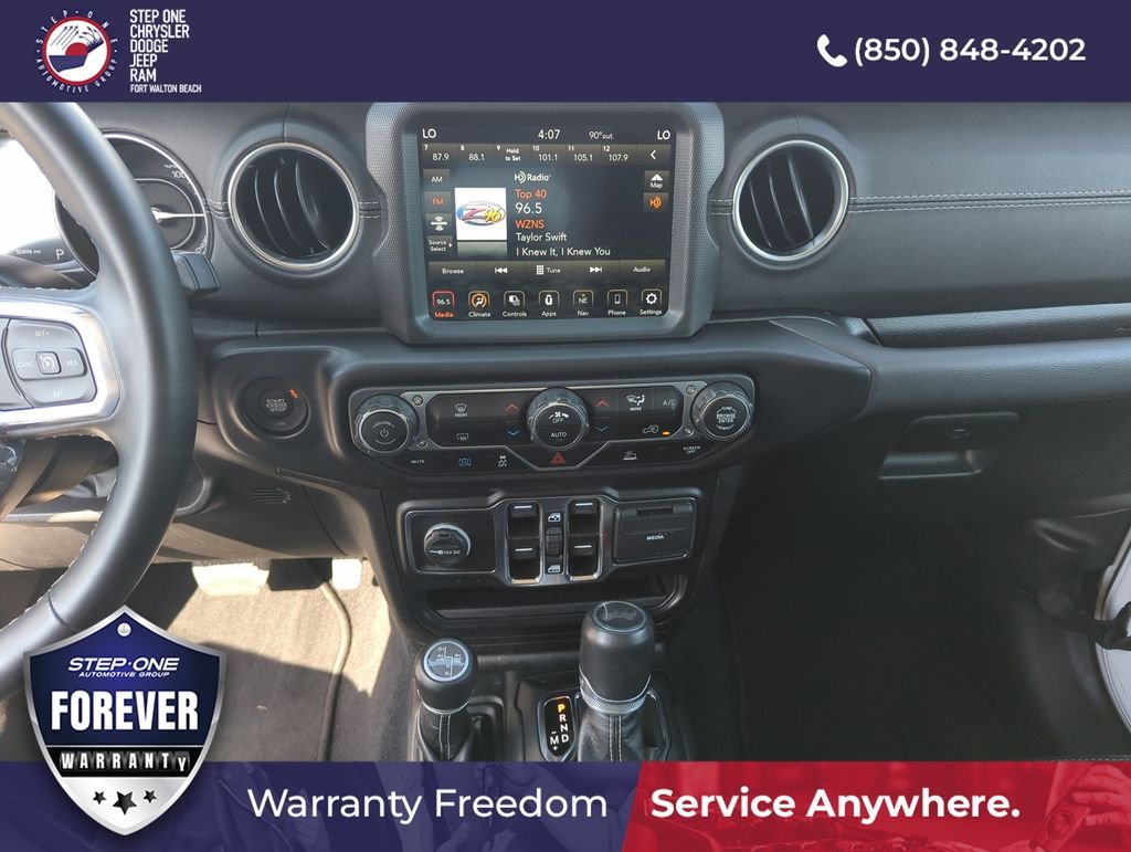 Used 2022 White Jeep Unlimited Sahara 4xe image 24