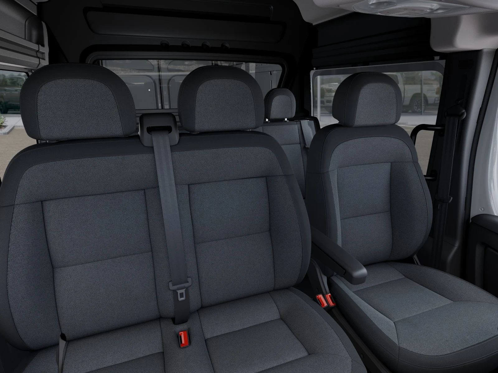 New 2026 Bright White Clearcoat RAM High Roof image 42