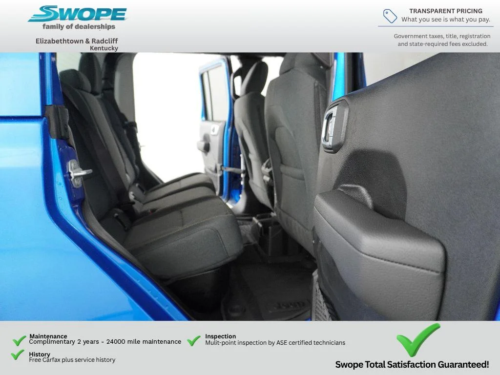 New 2026 Hydro Blue Pearlcoat Jeep Sport S image 21