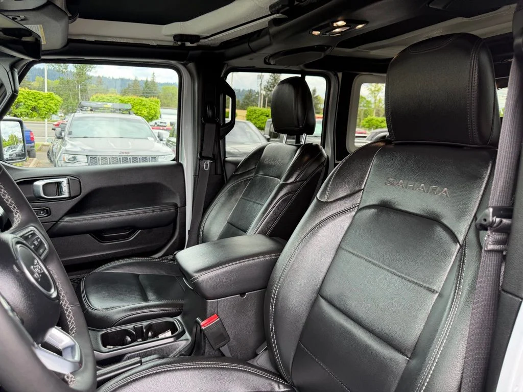 Used 2023 Silver Jeep Sahara 4xe image 13