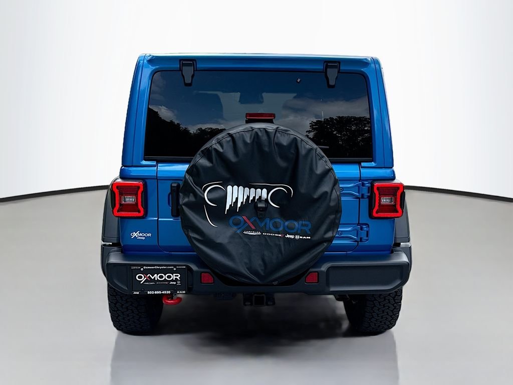 New 2026 Hydro Blue Pearl-Coat Exterior Paint Jeep Rubicon image 5