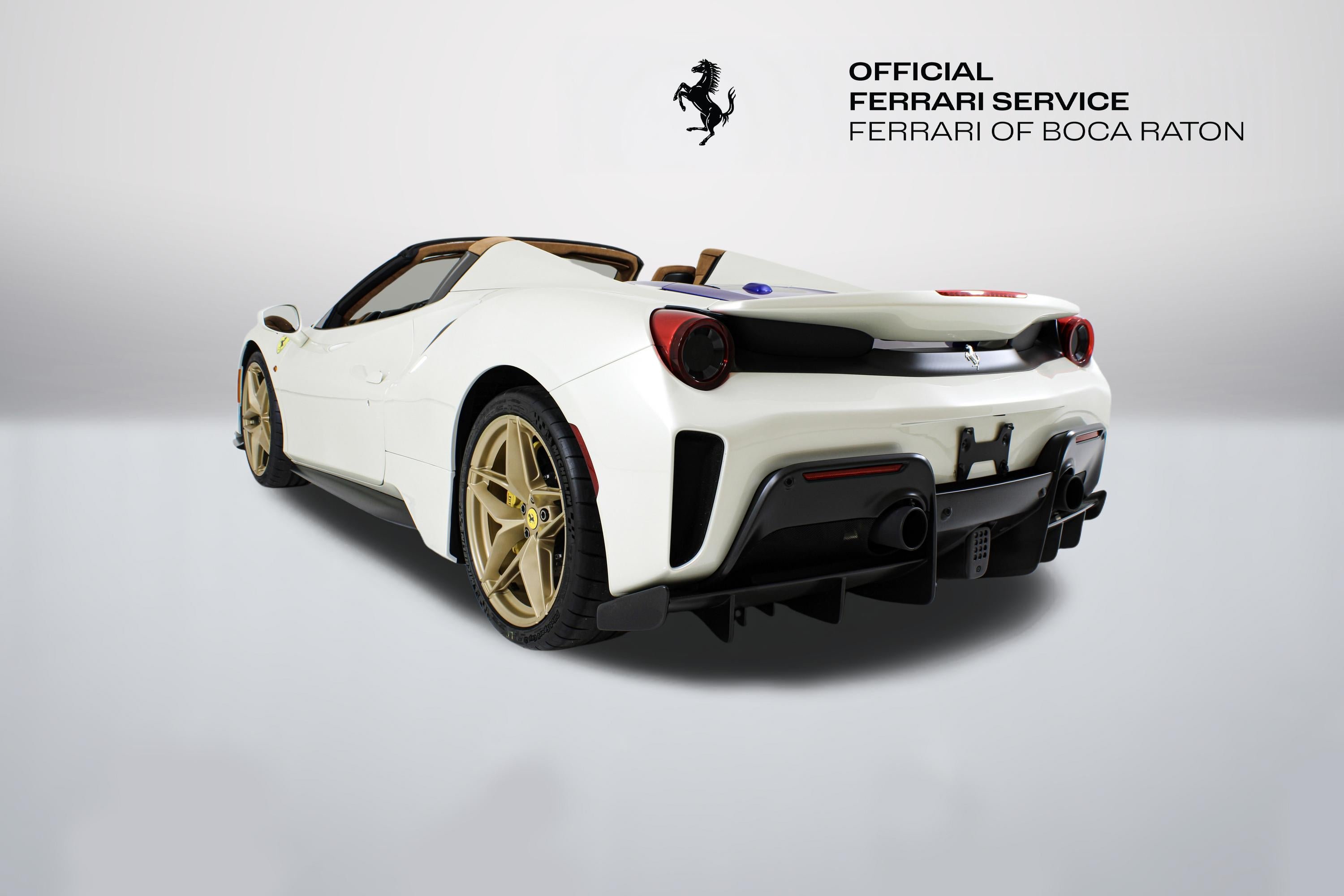 Certified Used 2020 White Ferrari  image 3