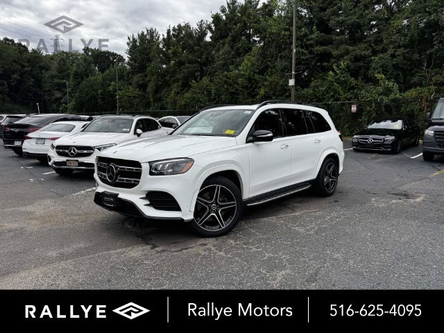Used 2022 White Mercedes-Benz GLS 450 image 1