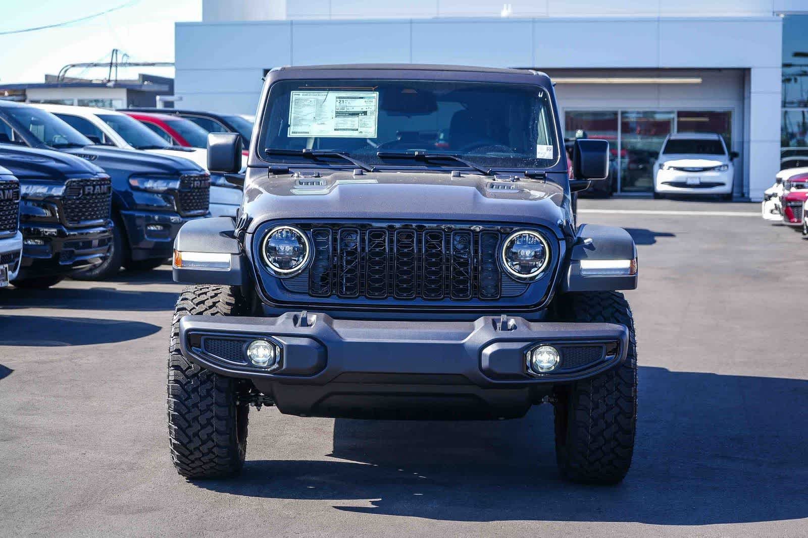 New 2026 Granite Crystal Metallic Clear-Coat Exterior Paint Jeep Willys image 2