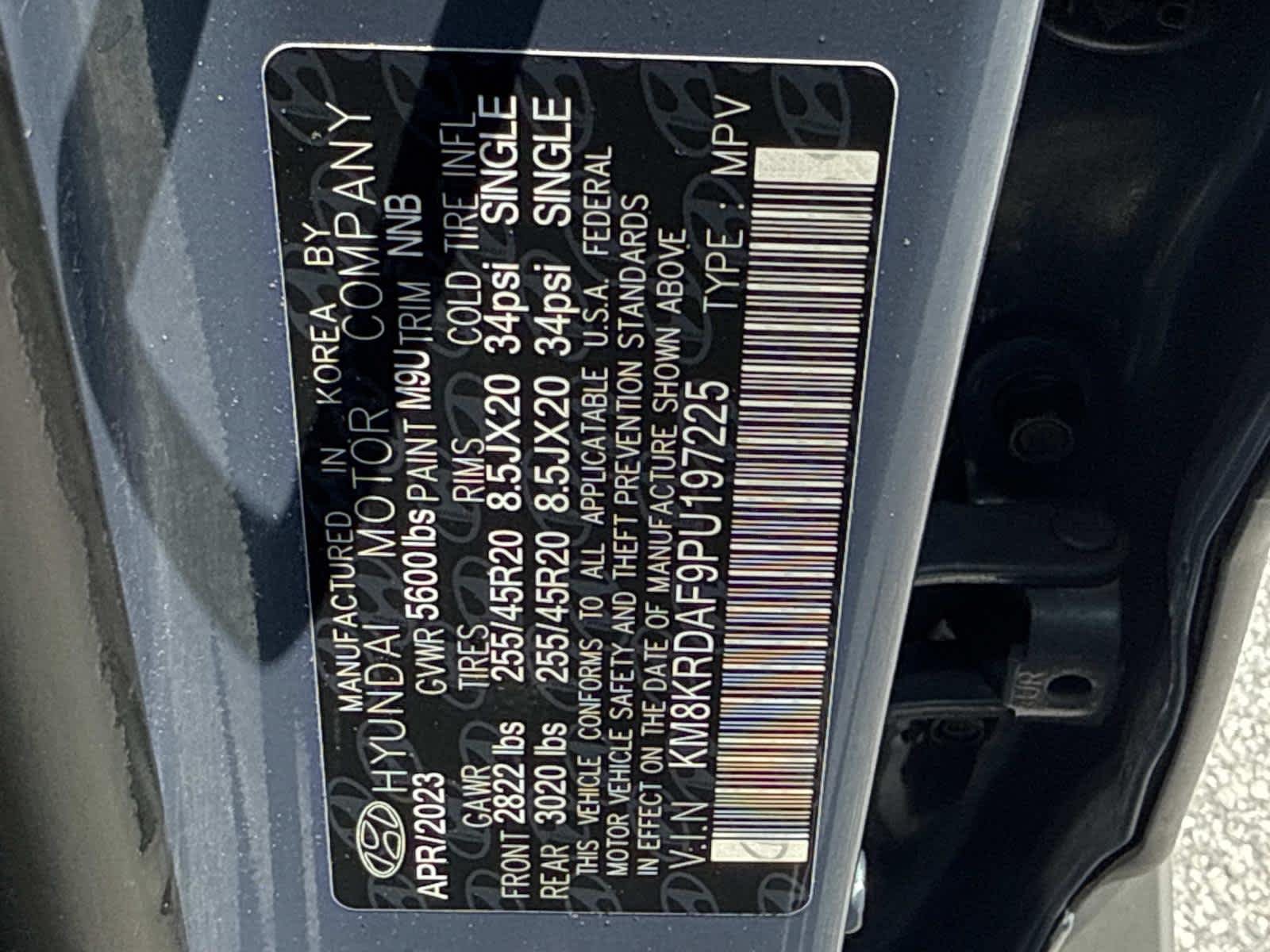 Used 2023 Digital Teal Hyundai Limited image 30