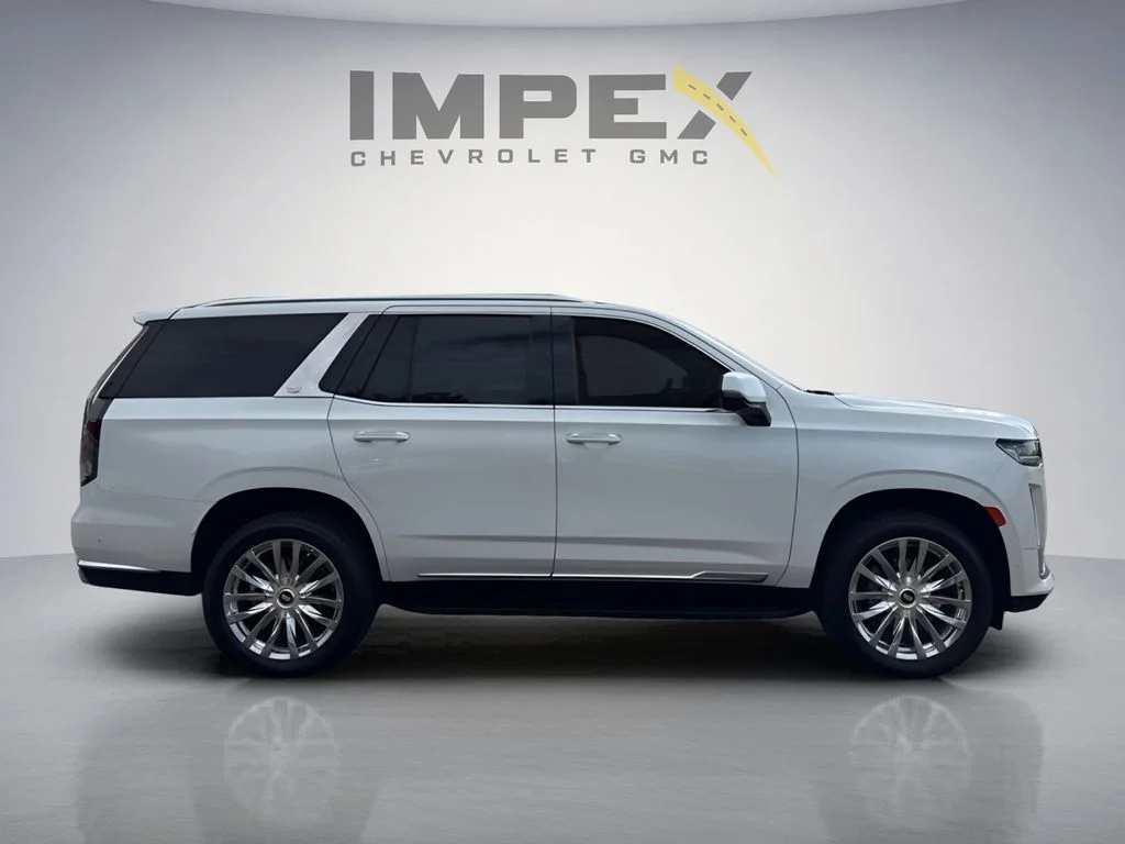 Used 2022 White Cadillac Premium Luxury image 6