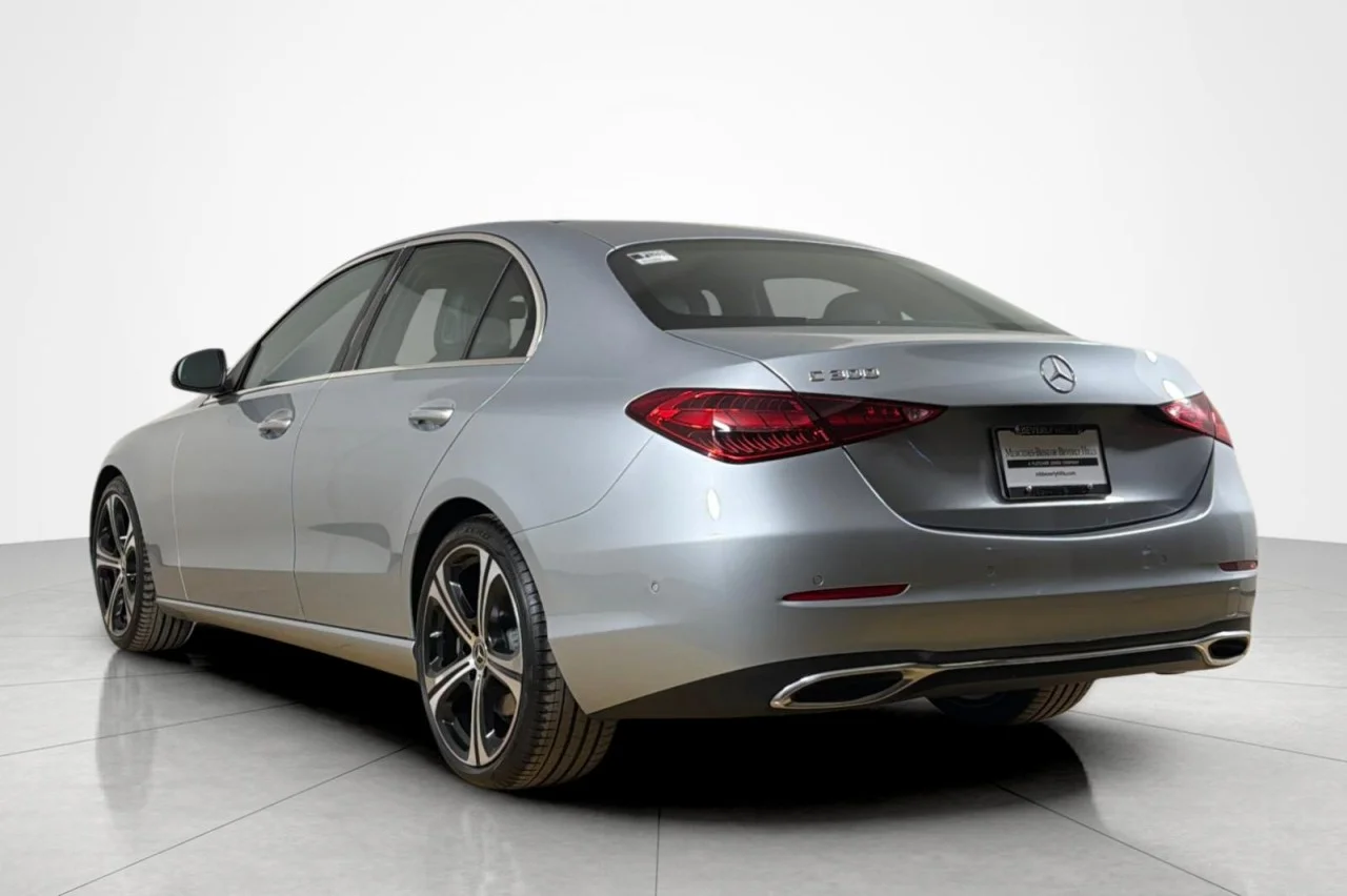 Certified Used 2023 Cirrus Silver Metallic Mercedes-Benz C 300 image 3