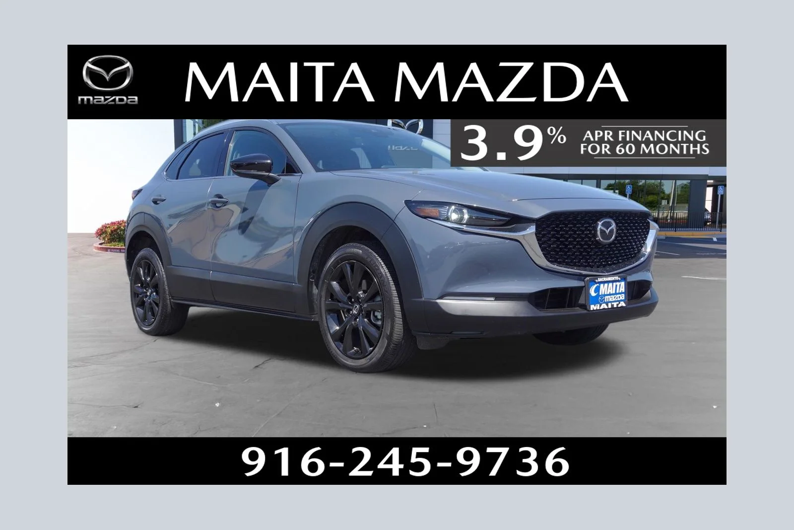 Certified Used 2023 Polymetal Gray Metallic Mazda 2.5 Turbo Premium Package image 1