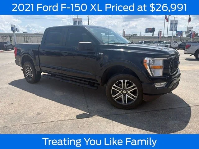 Used 2021 Agate Black Metallic Ford XL image 1