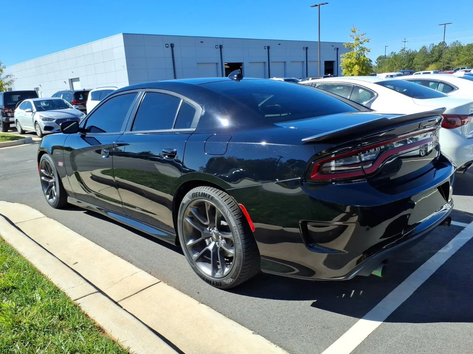 Used 2020 Pitch Black Clearcoat Dodge Scat Pack image 15
