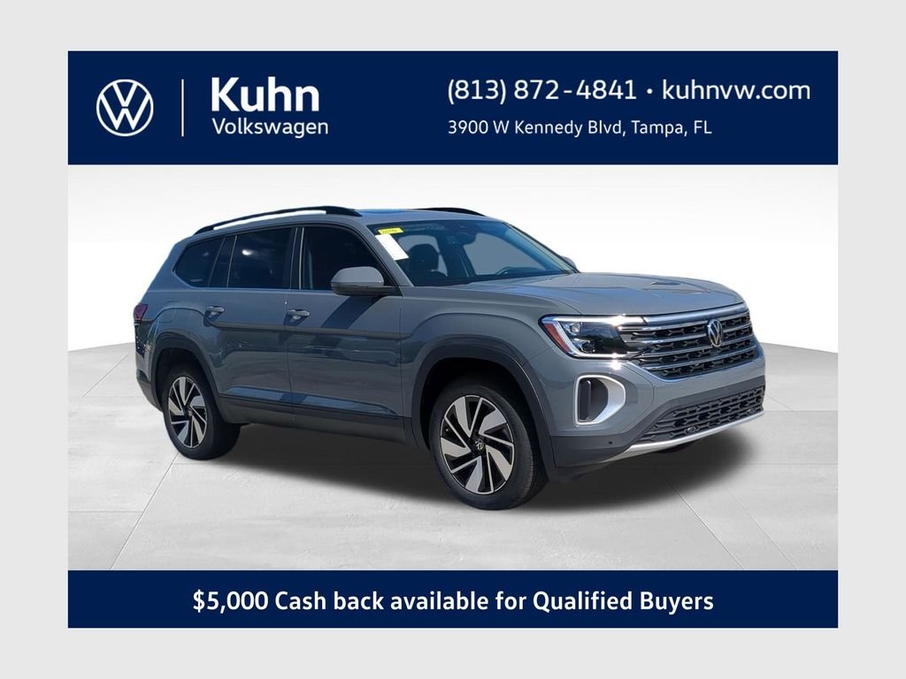 New 2026 Gray Volkswagen SE w/Technology image 1