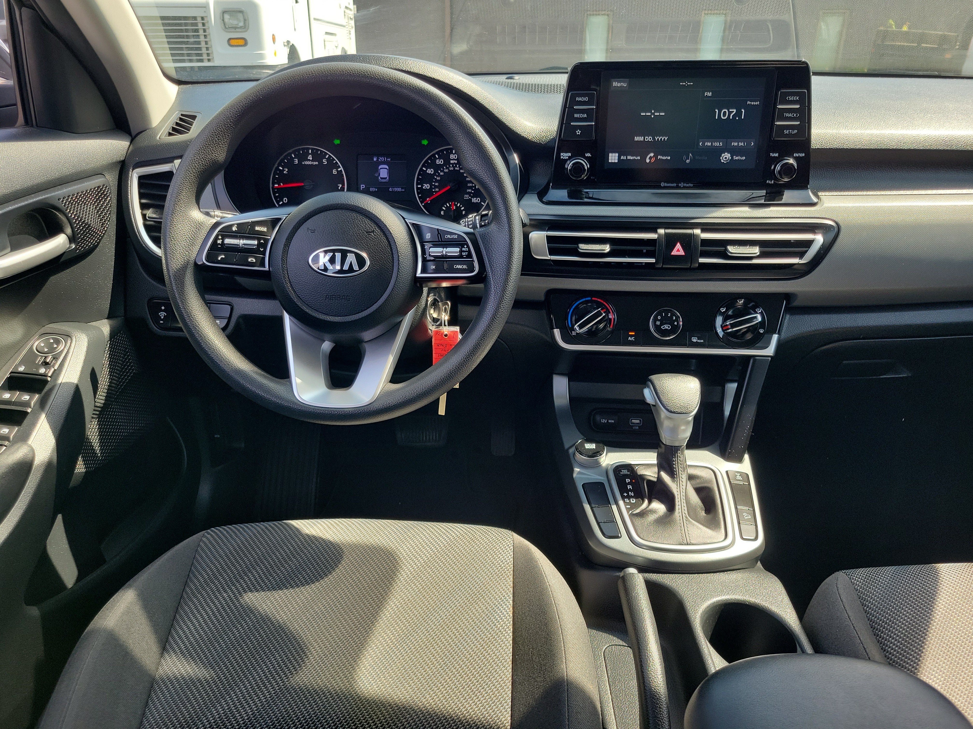 Used 2021 Black Kia LX image 10