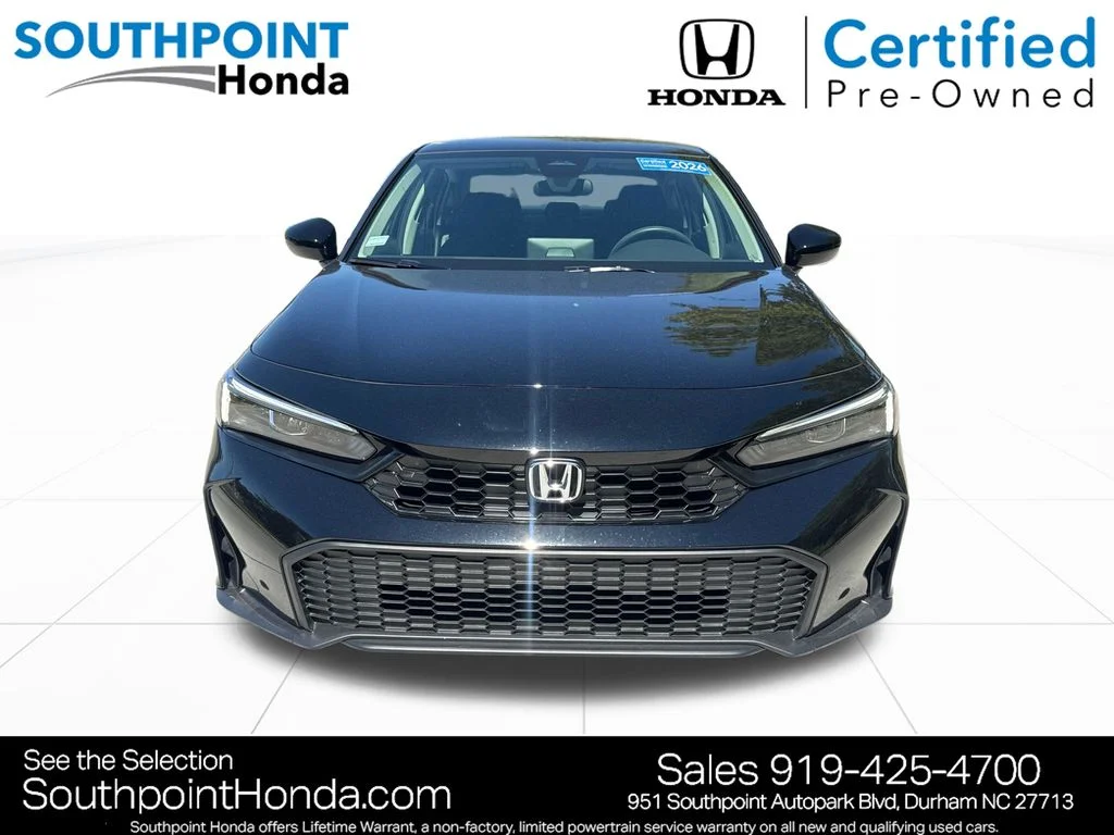Certified Used 2026 Crystal Black Pearl Honda 2WD LX image 2