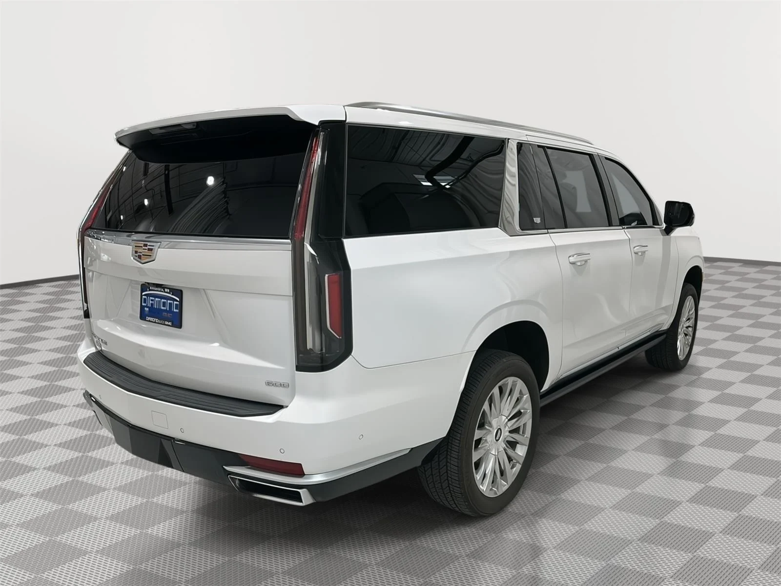 Used 2024 Crystal White Tricoat Cadillac Premium Luxury image 4
