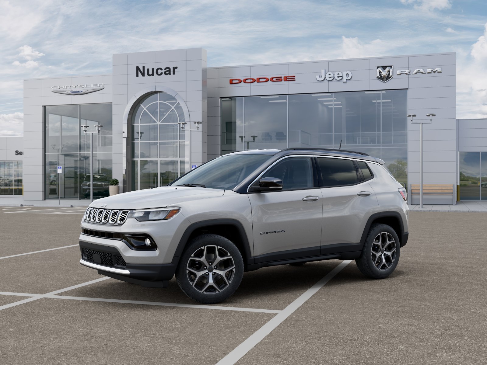 New 2026 Silver Zynith Metallic Clearcoat Jeep Limited image 3