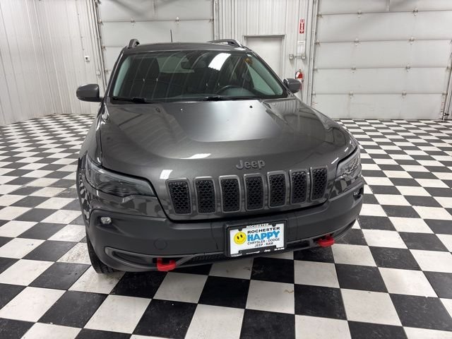 Used 2019 Jeep Cherokee Trailhawk with VIN 1C4PJMBX6KD421472 for sale in Rochester, Minnesota