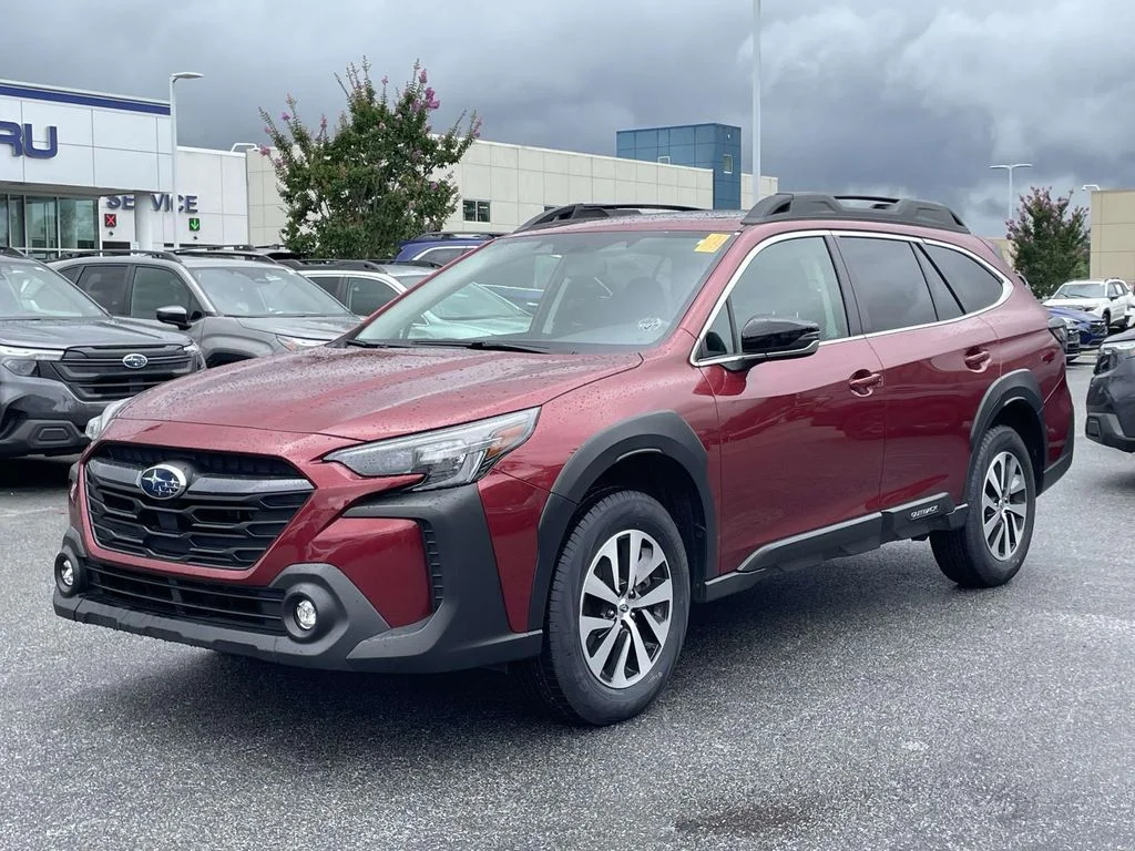 Certified Used 2025 Crimson Red Pearl Subaru Premium image 24