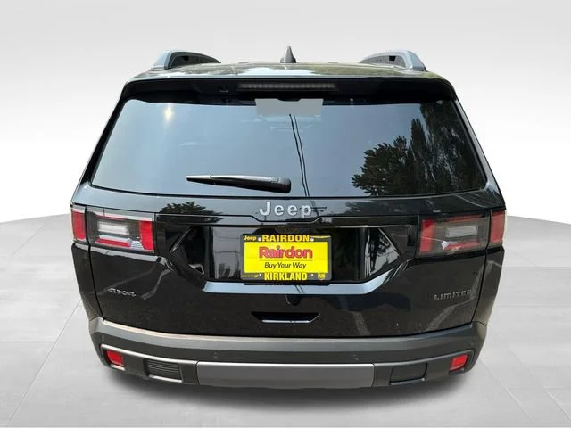 New 2026 Diamond Black Crystal Pearlcoat Jeep Limited image 6
