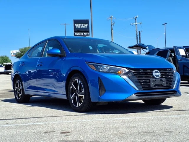 Pre-Owned 2024 Nissan Sentra SV Front Wheel Drive Sedan 4 Dr.