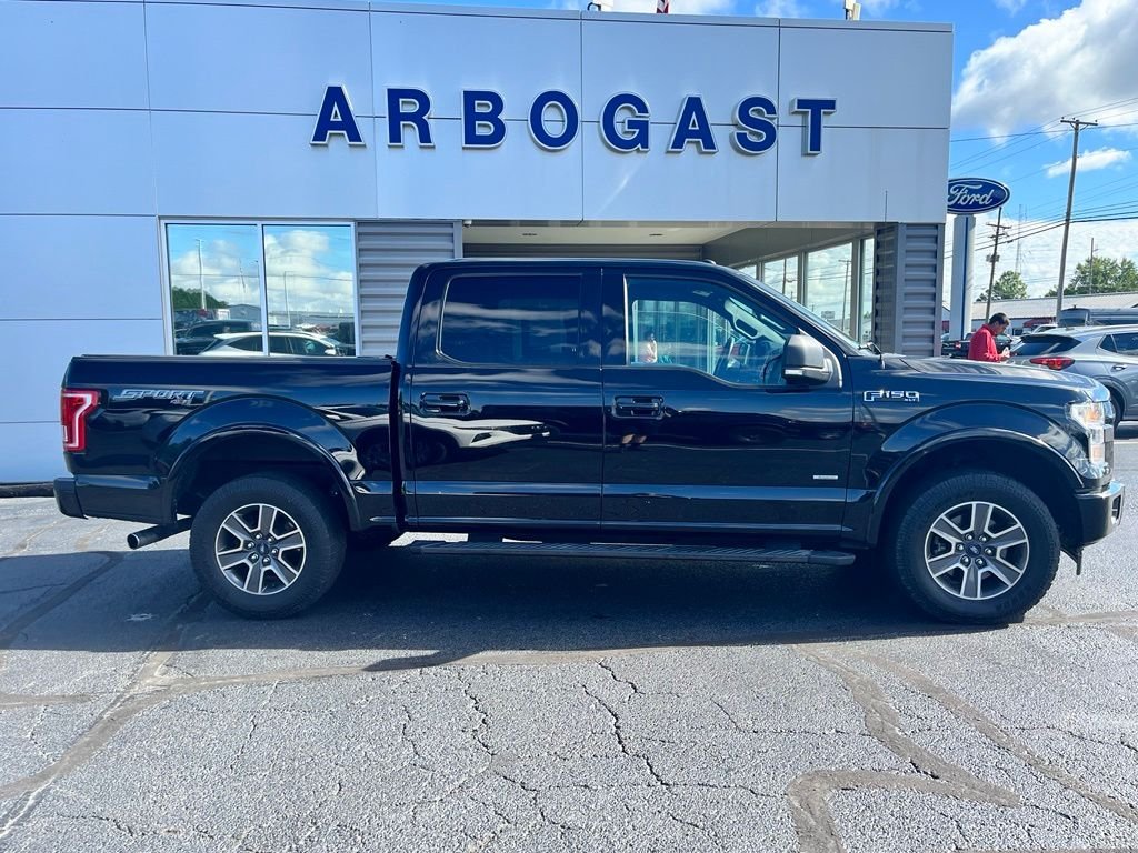 Used 2017 Shadow Black Ford XLT image 8