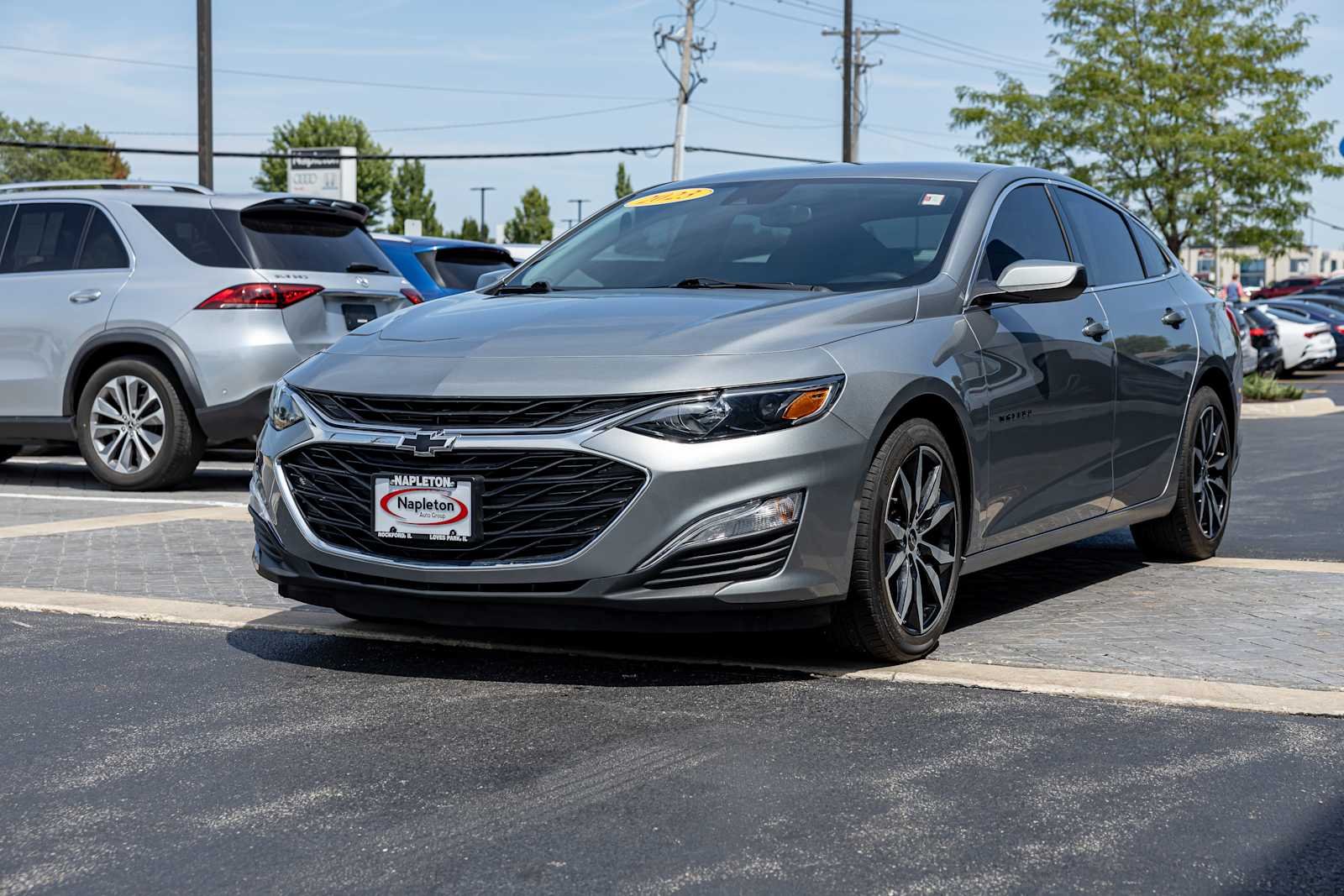 Used 2023 Sterling Gray Metallic Chevrolet RS image 3