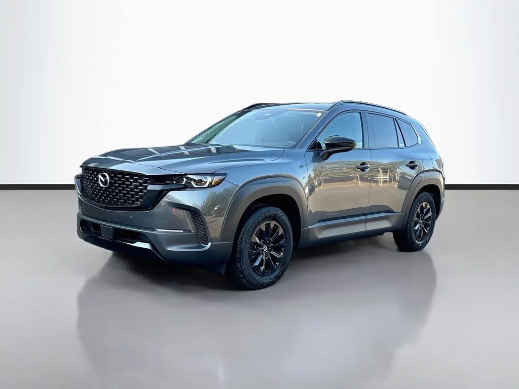 New 2026 Machine Gray Metallic Mazda Premium AWD image 3