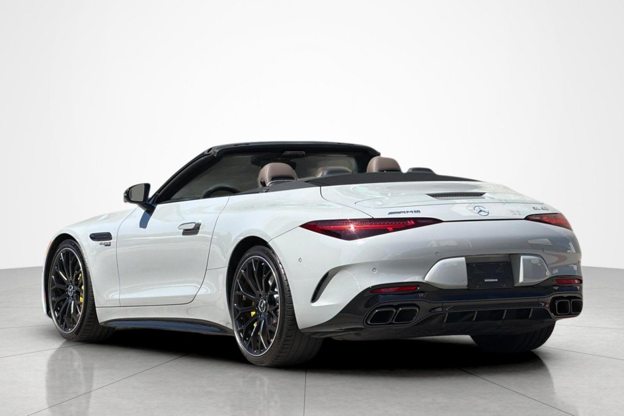 Certified Used 2022 MANUFAKTUR Alpine Grey Mercedes-Benz AMG® SL 63 image 3