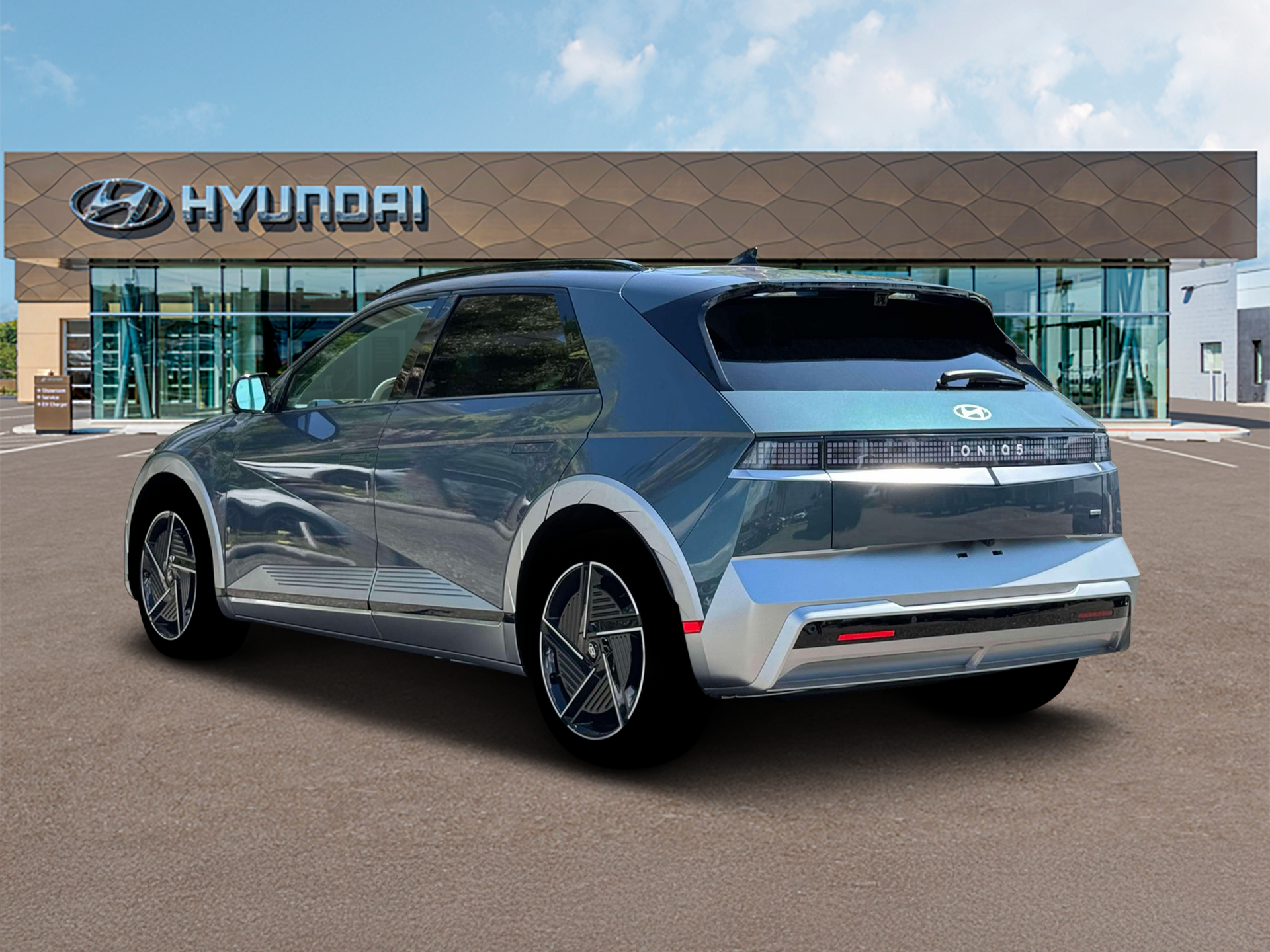 New 2025 Digital Teal Hyundai Limited image 5
