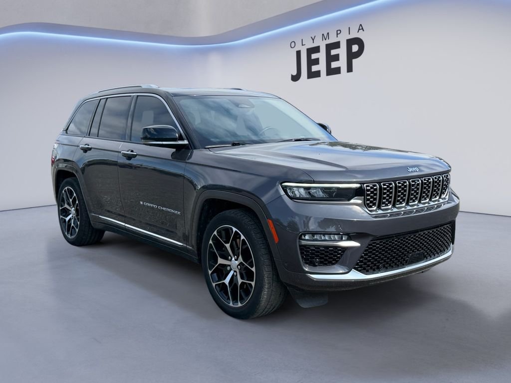 Used 2023 Gray Jeep Summit Reserve 4xe image 8