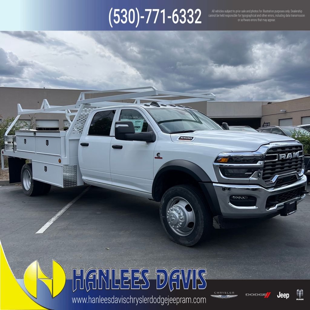 New 2025 Bright White Clearcoat RAM Tradesman image 2