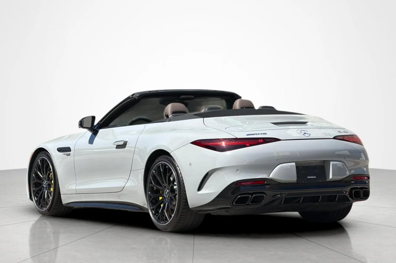 Certified Used 2022 MANUFAKTUR Alpine Grey Mercedes-Benz AMG® SL 63 image 3