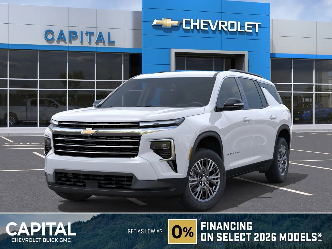 New 2026 Summit White Chevrolet LT image 1