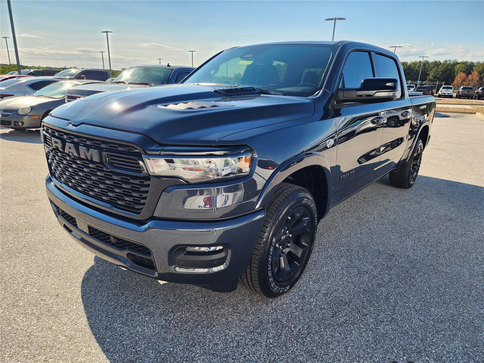 New 2026 Forged Blue Metallic Exterior Paint RAM Big Horn image 3