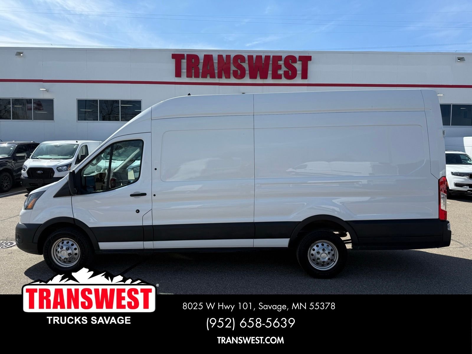 Used 2023 Ford Transit Van Base with VIN 1FTBR3U89PKB37906 for sale in Minneapolis, Minnesota