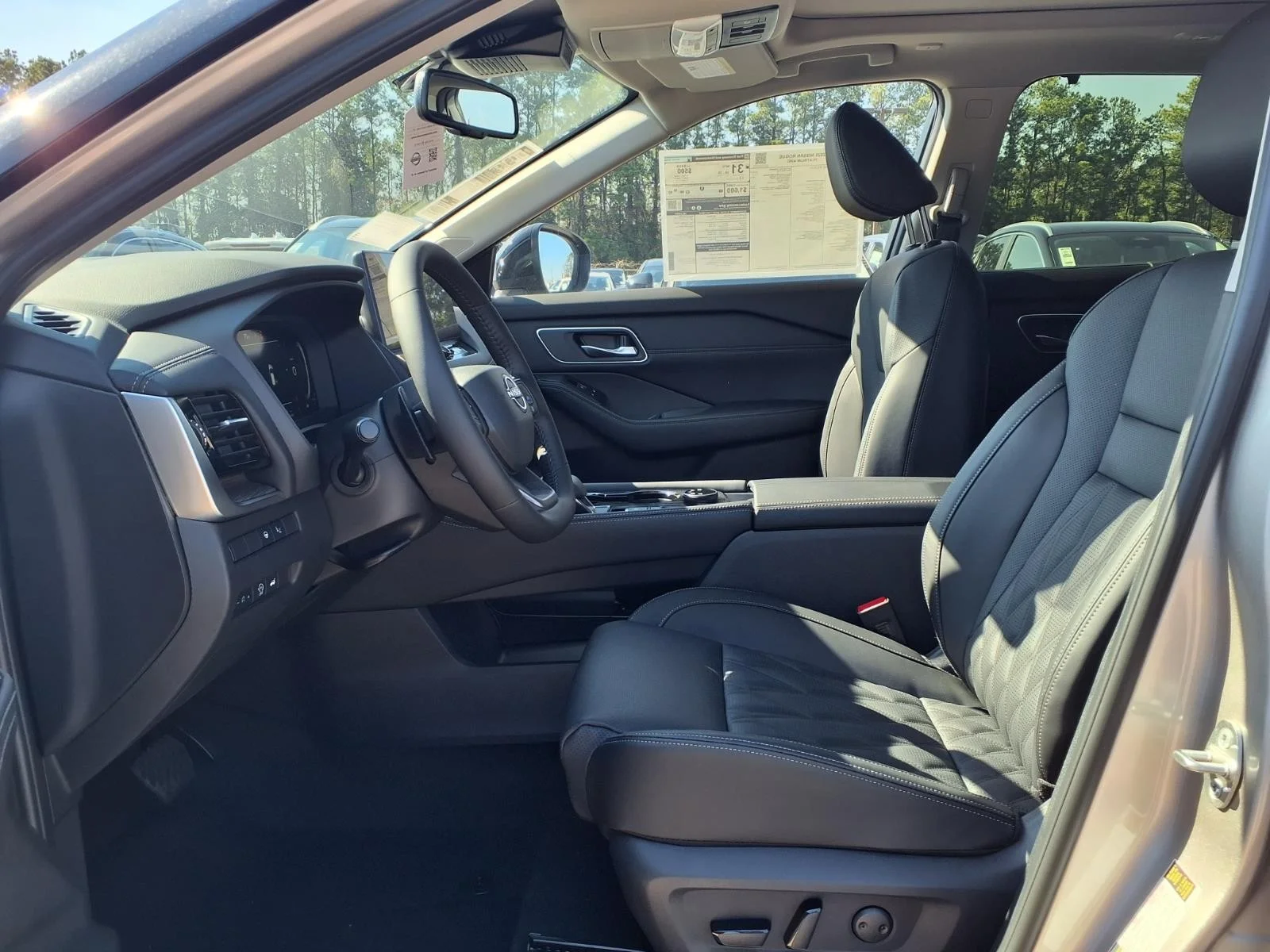 2026 Nissan Rogue Platinum Silver at Robbins Nissan