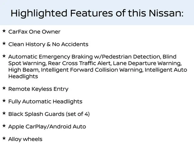 2026 Nissan Rogue S