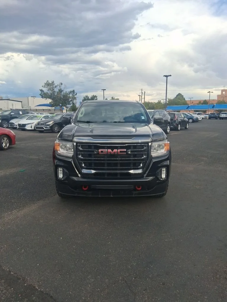 Used 2022 Black GMC AT4 w/Leather image 1