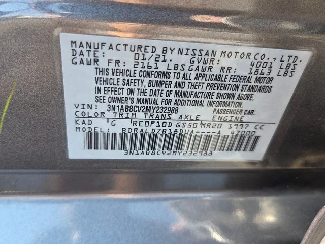 Used 2021 Gray Nissan SV image 19